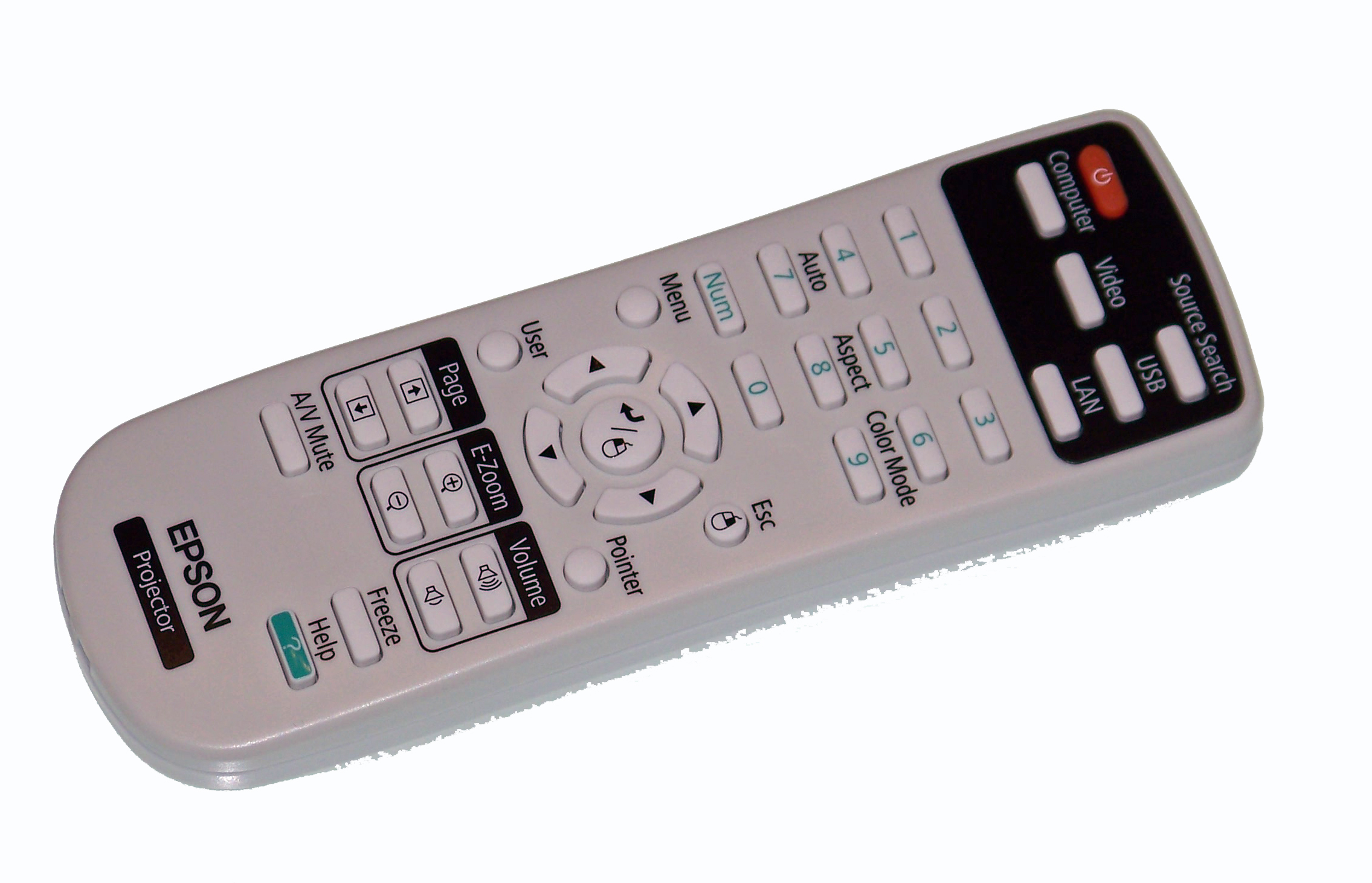 Foto remote proyektor